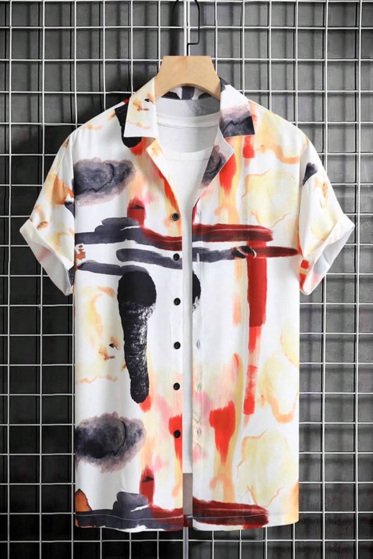 Men Allover Print Shirt