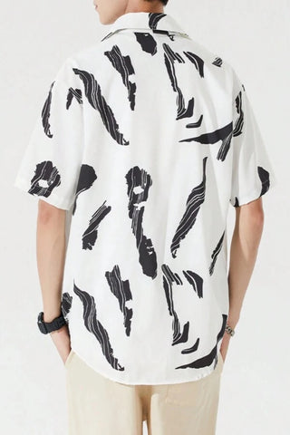 Men Graphic Print Shirt Without Tee