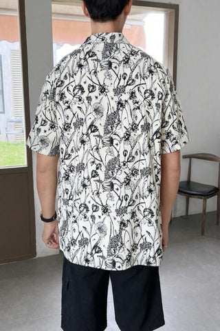 Men Allover Floral Print Shirt