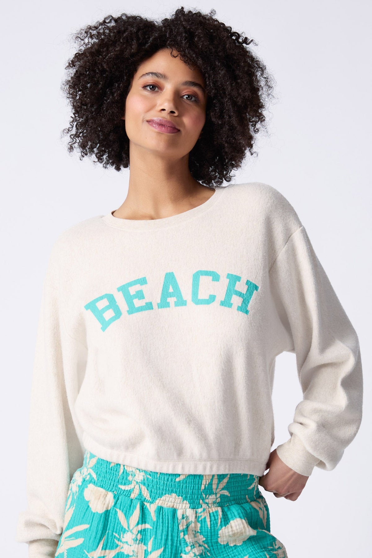 Tahitian Tropics Long Sleeve Top