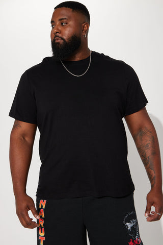 Essential Crew Tee - Black