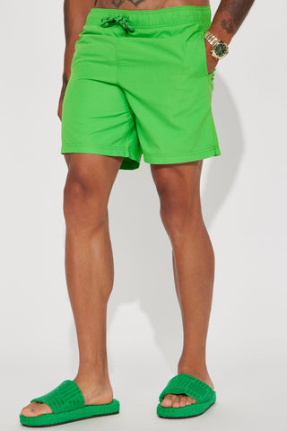 Montez Volley Swim Trunk - Green