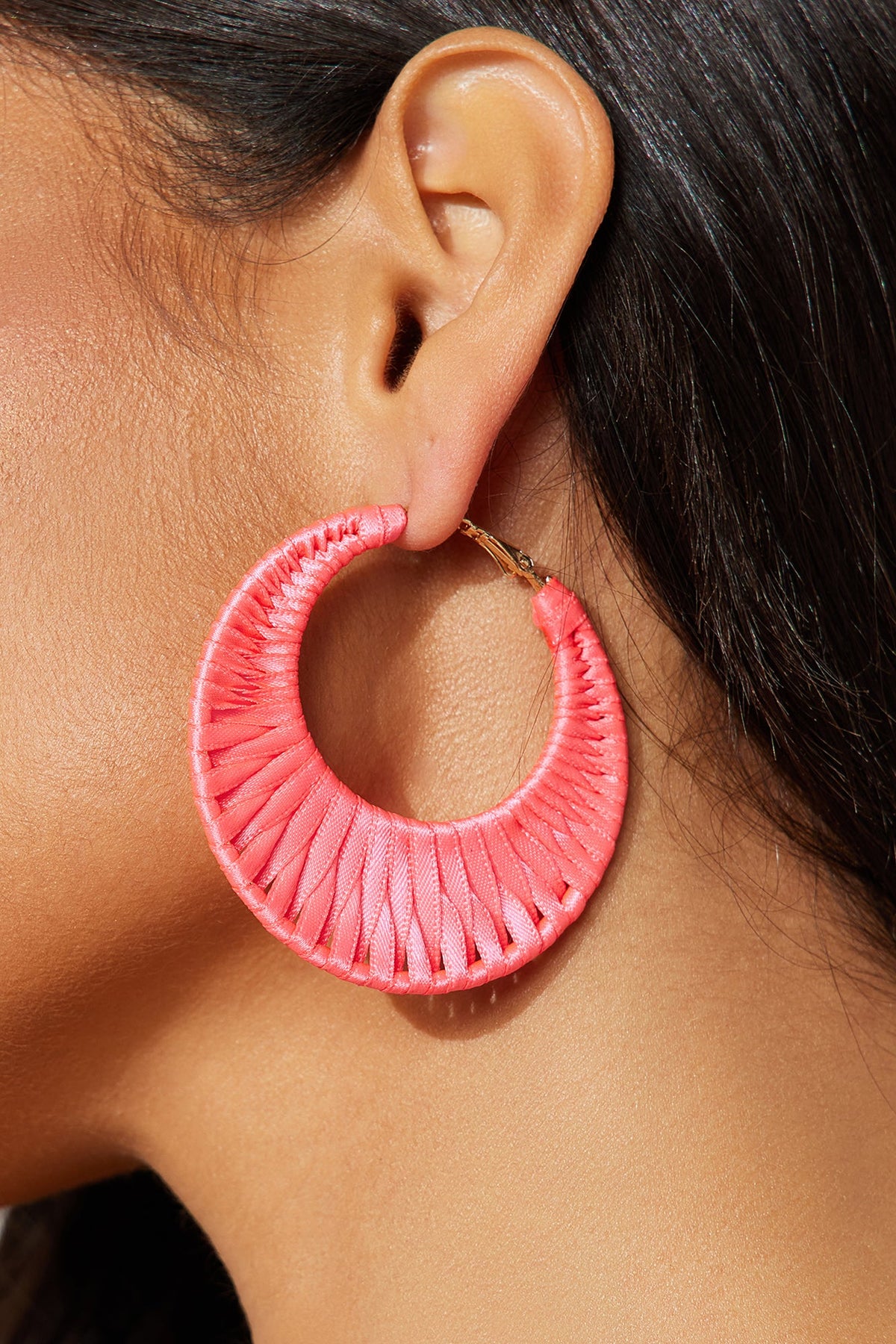 Life Is Better Earrings - Pink