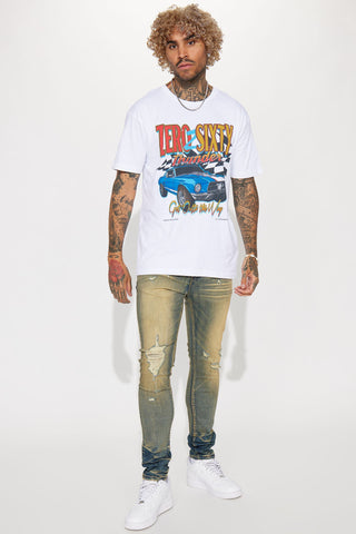 Outta The Way Short Sleeve Tee - White