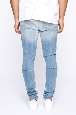 Herse Skinny Jeans - MediumBlueWash